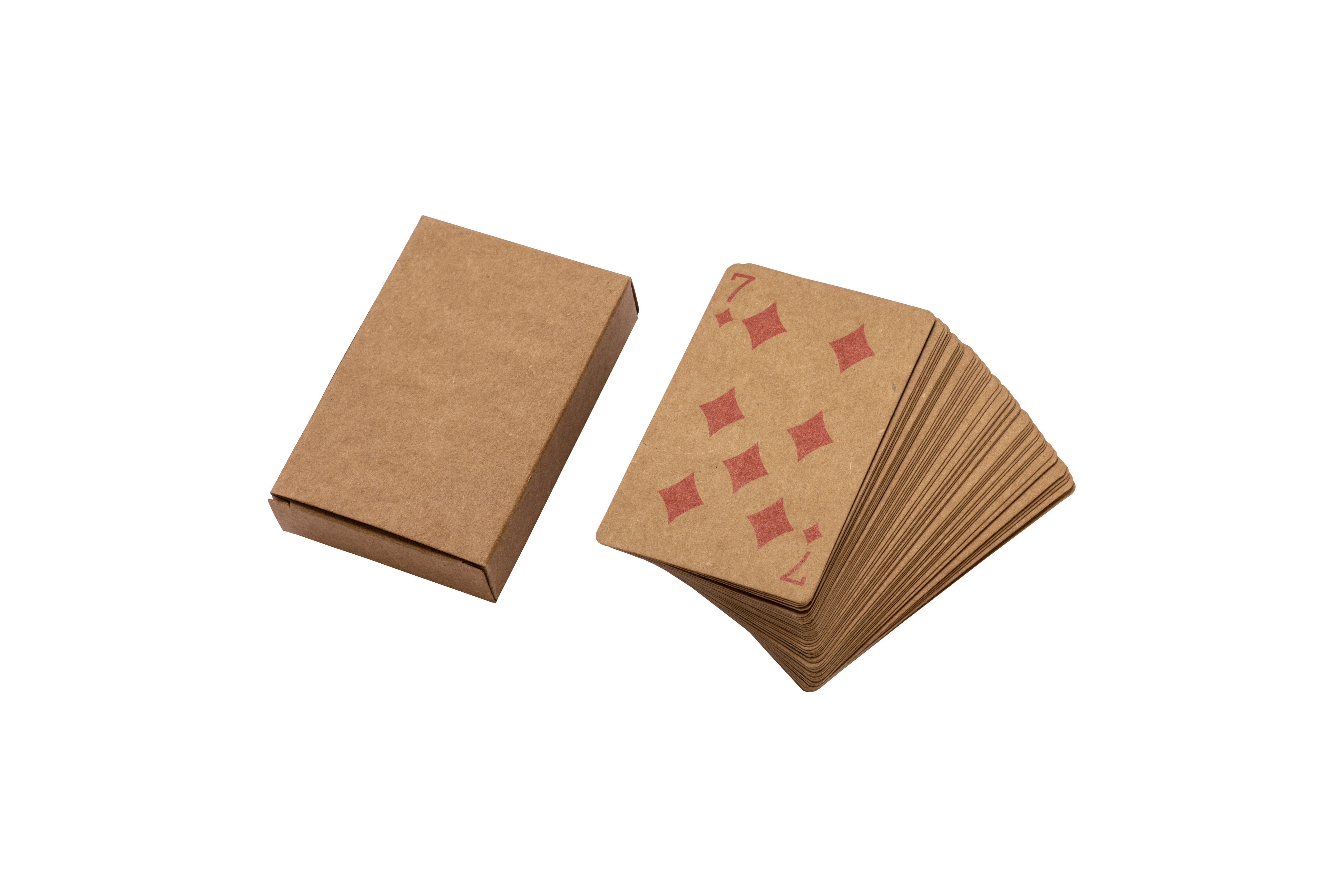 Jeu de 54 cartes à jouer en papier recyclé - ARUBA+ - Vertlapub