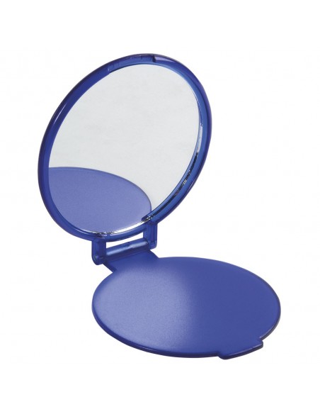 Customised Products Printing Your Logo, Folding Vanity Mirror Blue