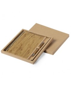 A5 BAMBOO NOTEBOOK AND PEN